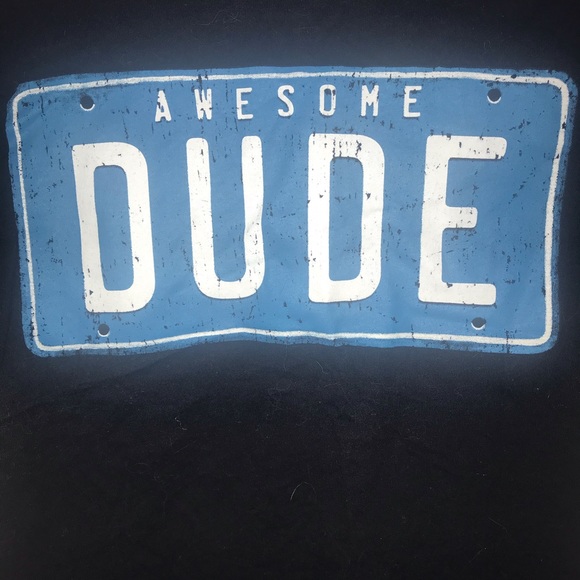 Boys “Awesome Dude” Children’s Place Graphic Tee - Picture 3 of 3